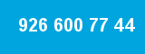926 600 77 44 926 600 77 44